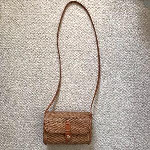 Straw Rattan Crossbody bag